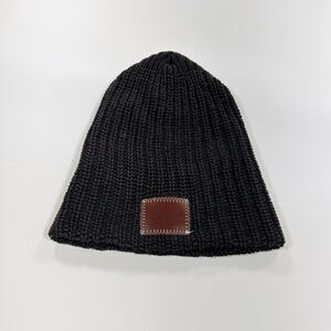 Love your melon dark grey knit beanie